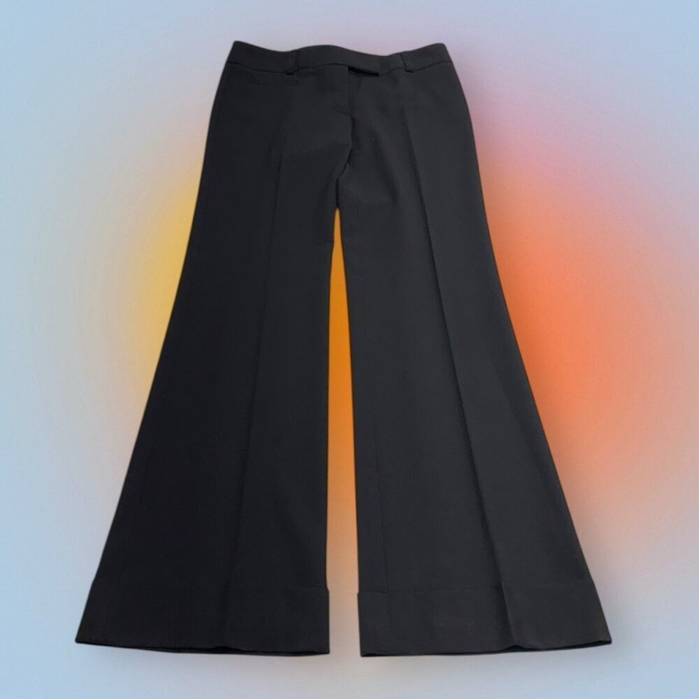 BCBG MAXAZRIA Women’s 2 Black Wool Dress Pant